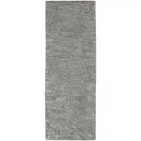 Photo of 10' Abstract Hand Woven Runner Rug
