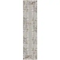 Photo of 10' Abstract Power Loom Runner Rug
