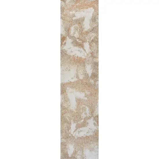 8' Abstract Runner Rug Photo 3