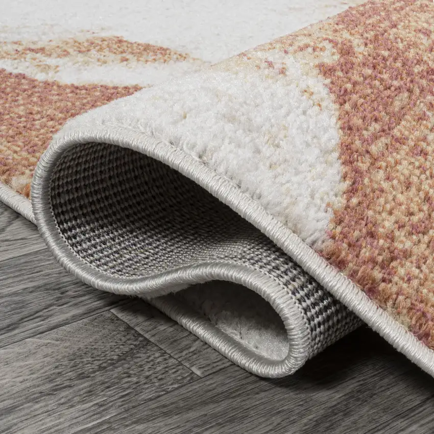 8' Abstract Runner Rug Photo 8