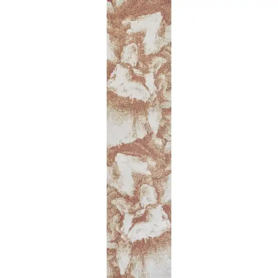 8' Abstract Runner Rug Photo 3