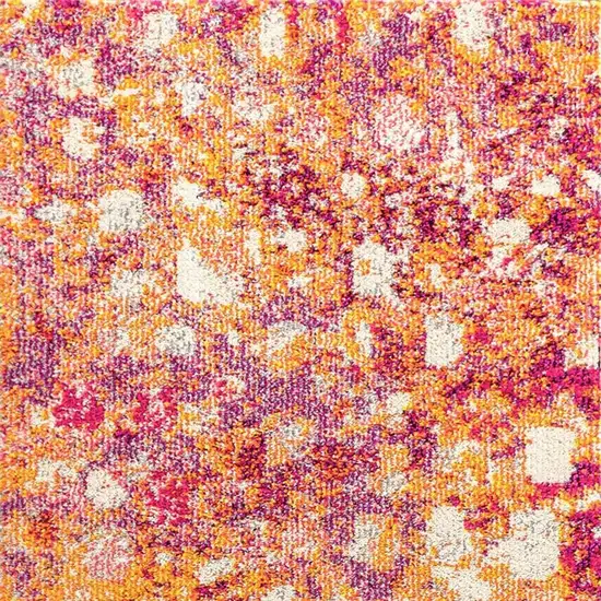 8' Abstract Runner Rug Photo 3