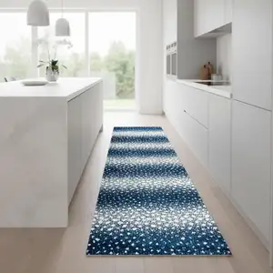 Photo of 8' Animal Print Runner Rug