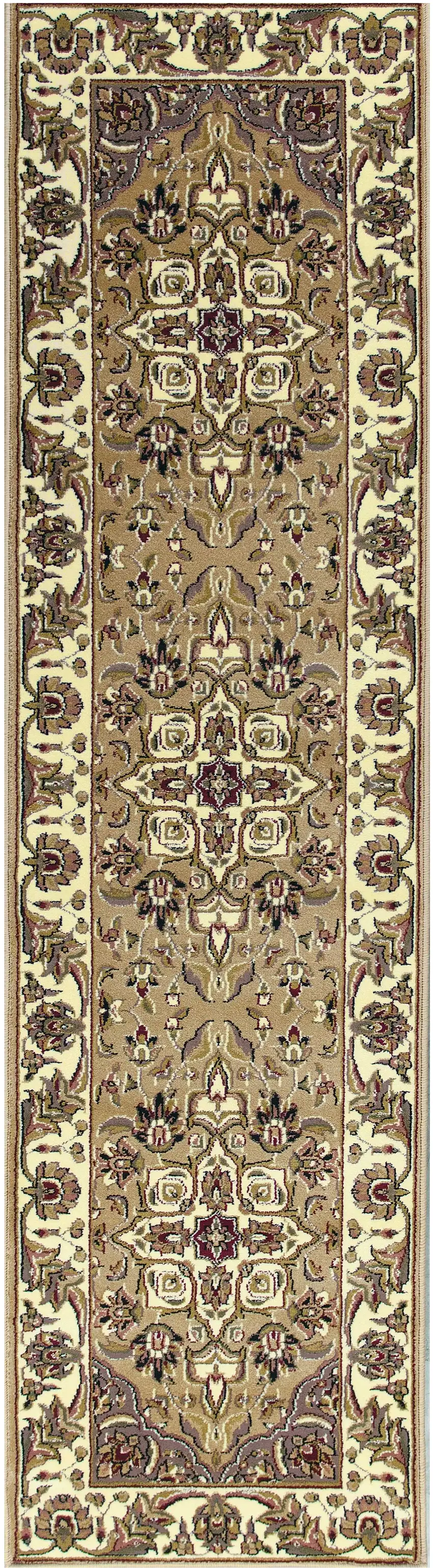 8' Beige And Ivory Area Rug Photo 2