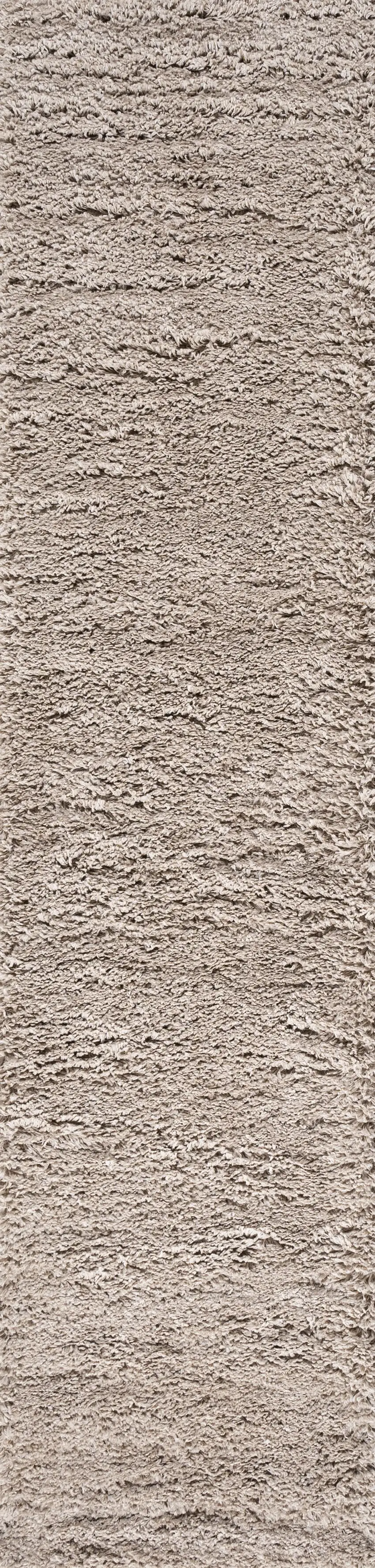 8' Beige Flatweave Runner Rug Photo 1