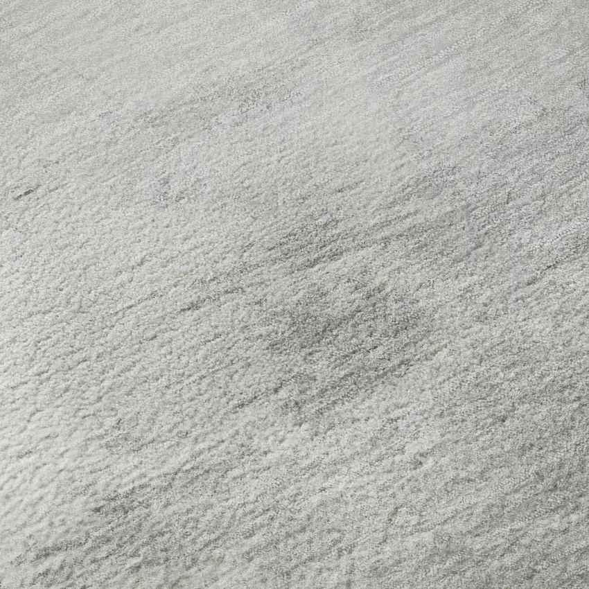 8' Beige Gray And Silver Abstract Washable Area Rug With UV Protection Photo 9