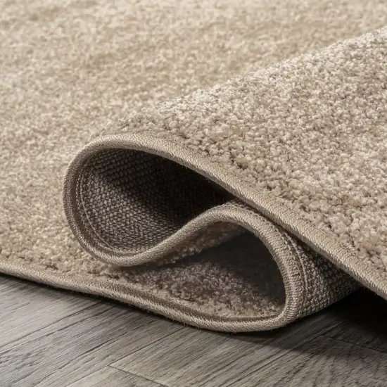 10' Beige Runner Rug Photo 9