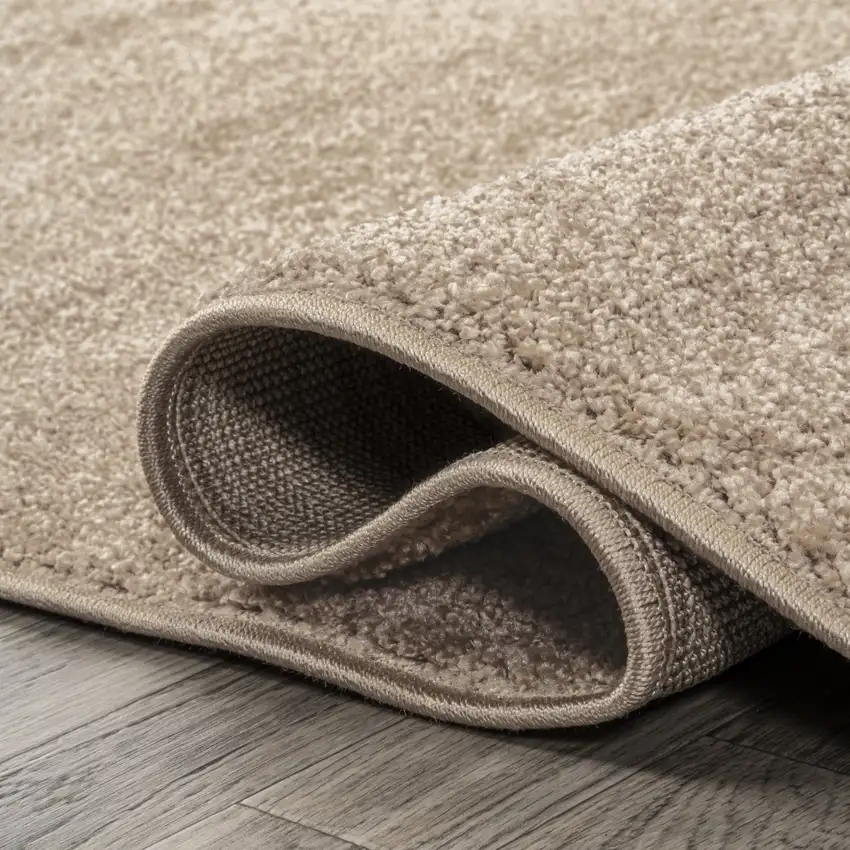 10' Beige Runner Rug Photo 9