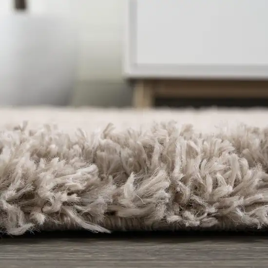 10' Beige Runner Rug Photo 7