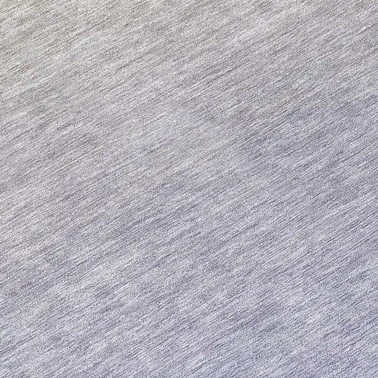 8' Beige Tan And Blue Round Ombre Washable Indoor Outdoor Area Rug Photo 8