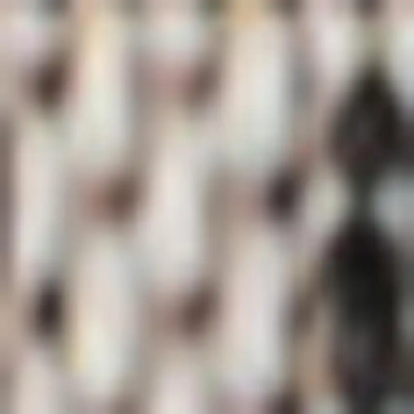 8' Black And Beige Striped Indoor Outdoor Runner Rug Photo 2