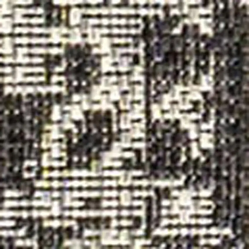 8' Black And Gray Medallion Indoor Outdoor Runner Rug Photo 3