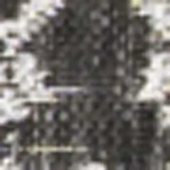 8' Black And Gray Square Trellis Indoor Outdoor Area Rug Photo 2