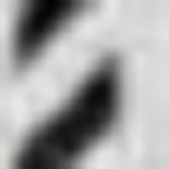 8' Black And Ivory Striped Washable Round Rug With UV Protection Photo 2