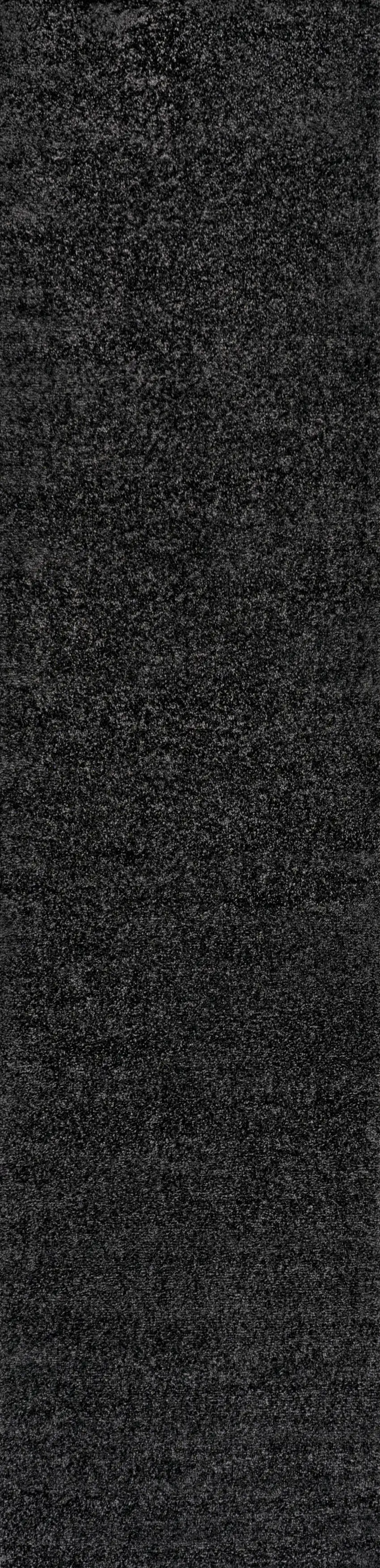 10' Black Runner Rug Photo 1