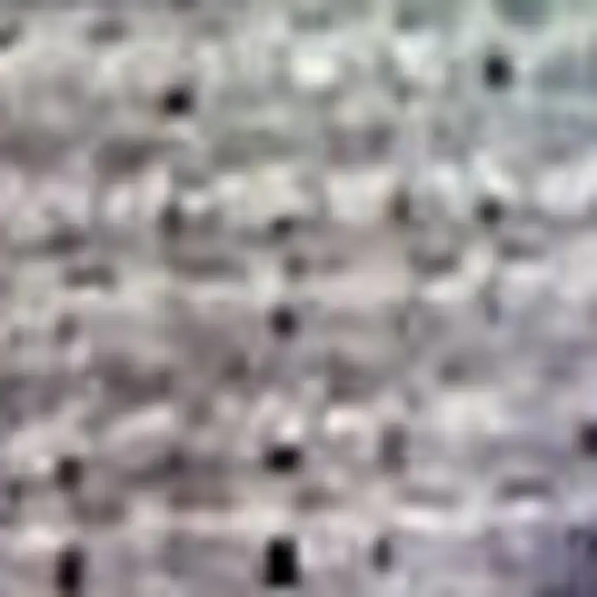 10' Blue Abstract Power Loom Non Skid Runner Rug Photo 4