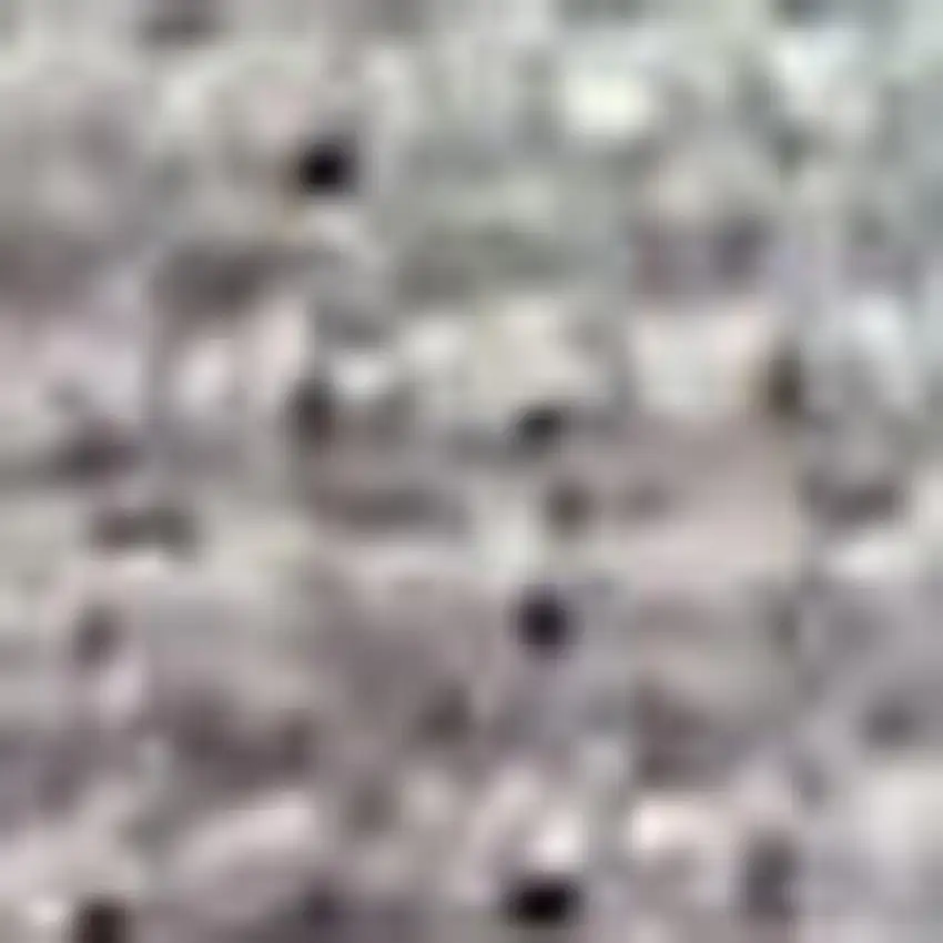 10' Blue Abstract Power Loom Non Skid Runner Rug Photo 2