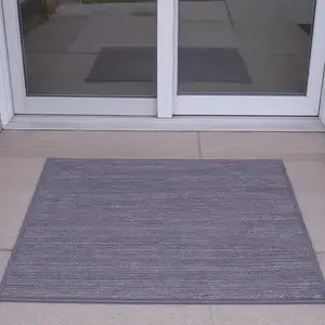 Photo of 6' Blue Abstract Runner Rug