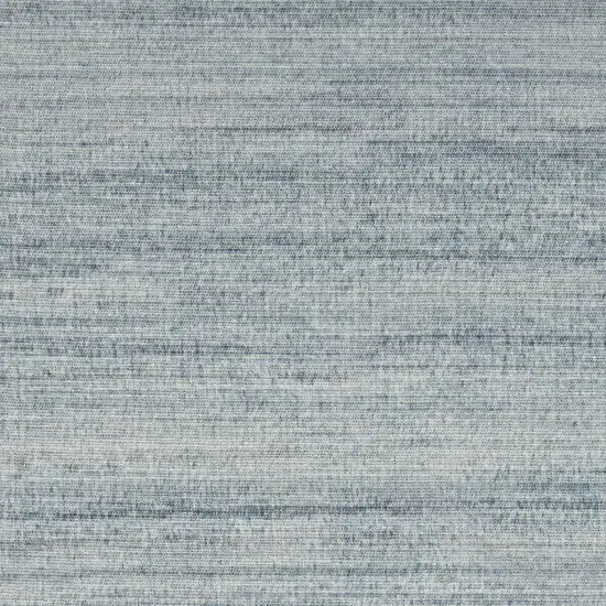 6' Blue Abstract Runner Rug Photo 2
