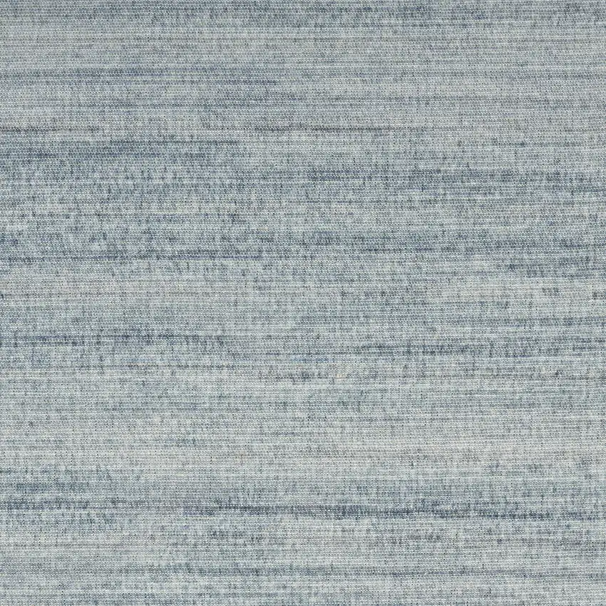 8' Blue Abstract Runner Rug Photo 2