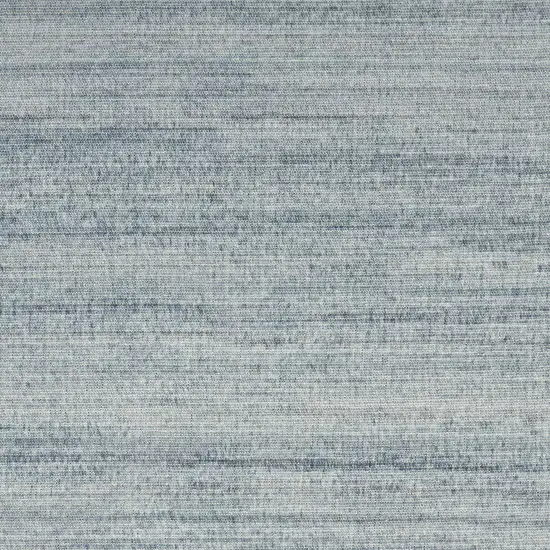 8' Blue Abstract Runner Rug Photo 2