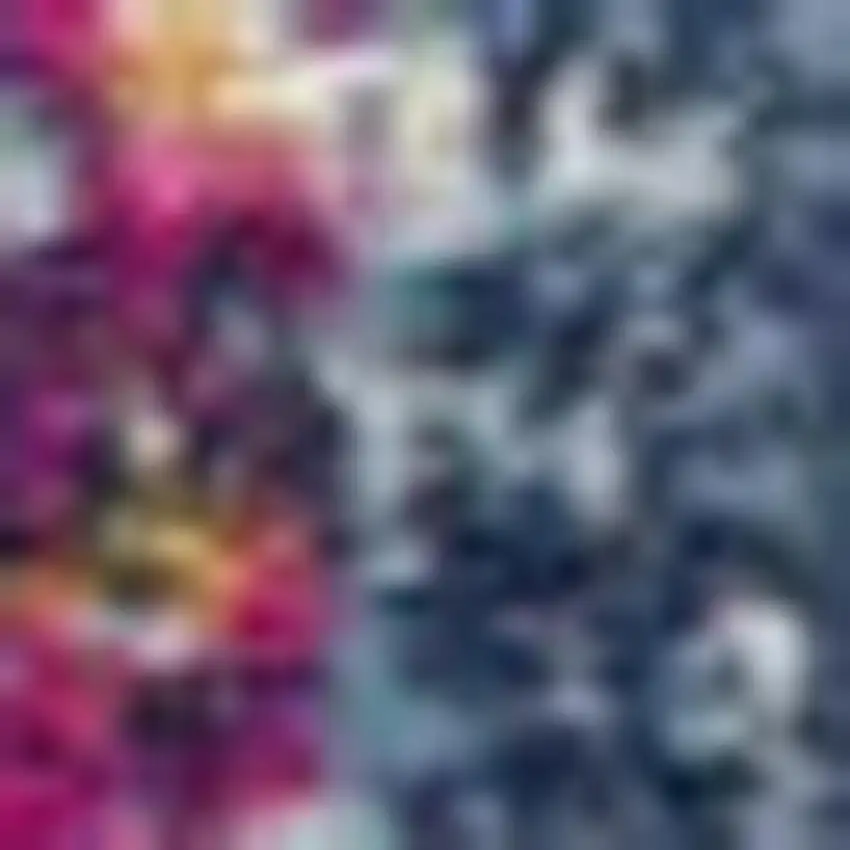 18' Blue And Beige Southwestern Runner Rug Photo 8