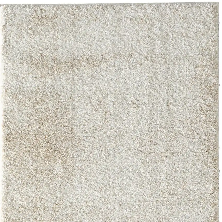 7' Blue And Ivory Abstract Area Rug Photo 4