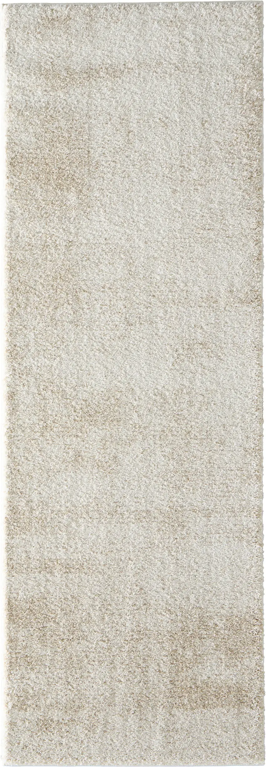 7' Blue And Ivory Abstract Area Rug Photo 2