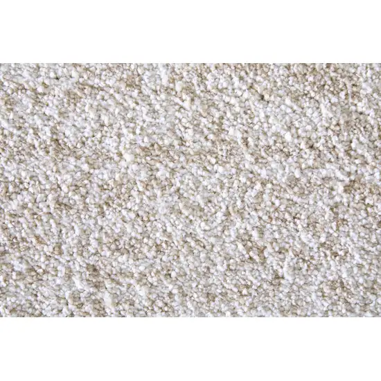 7' Blue And Ivory Abstract Area Rug Photo 9