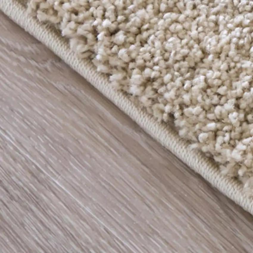 7' Blue And Ivory Abstract Area Rug Photo 7