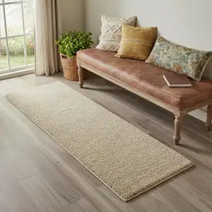 Photo of 7' Blue And Ivory Abstract Area Rug