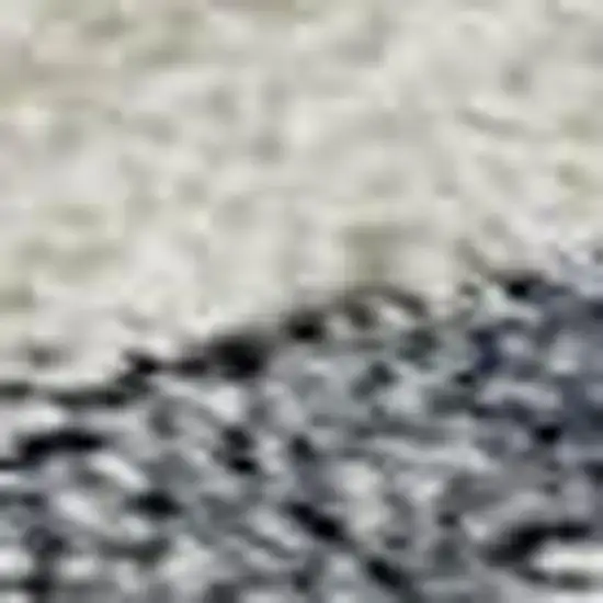 8' Blue Brown And Taupe Abstract Washable Round Rug With UV Protection Photo 3