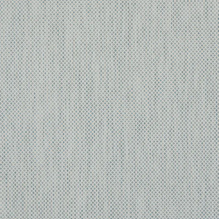 5' Blue Square Geometric Power Loom Area Rug Photo 4