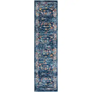 Photo of 10' Oriental Power Loom Runner Rug