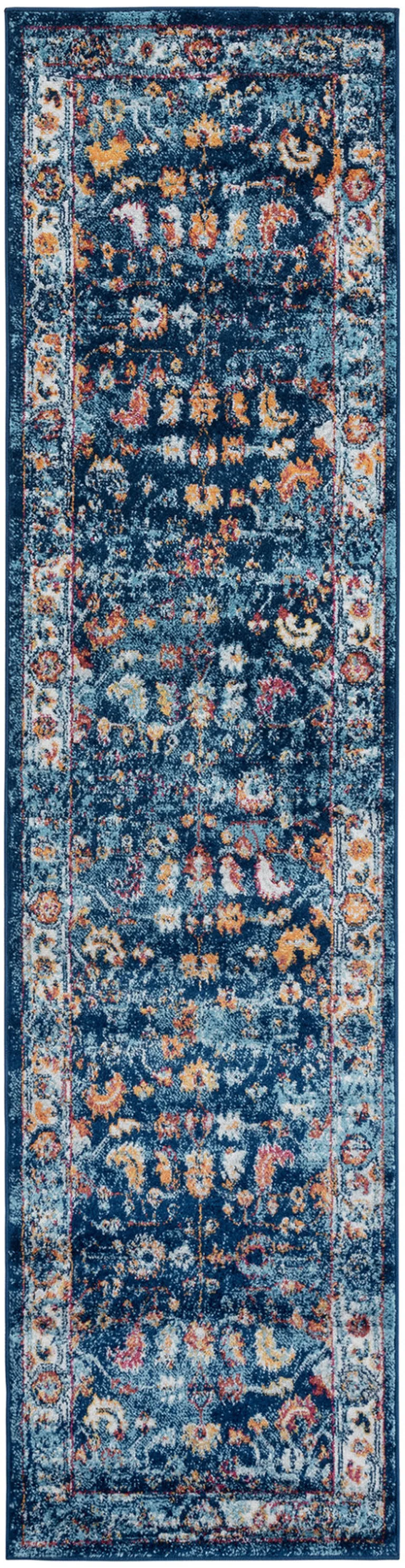 10' Oriental Power Loom Runner Rug Photo 1