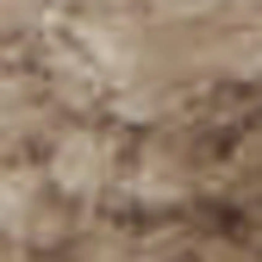 18' Brown Abstract Power Loom Runner Rug Photo 3