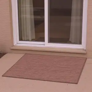 Photo of 6' Brown Abstract Runner Rug