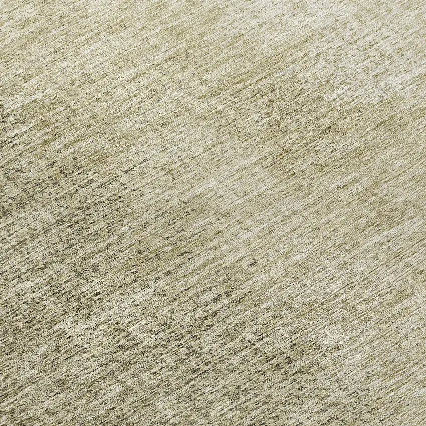 8' Brown Beige And Taupe Round Abstract Washable Indoor Outdoor Area Rug Photo 8