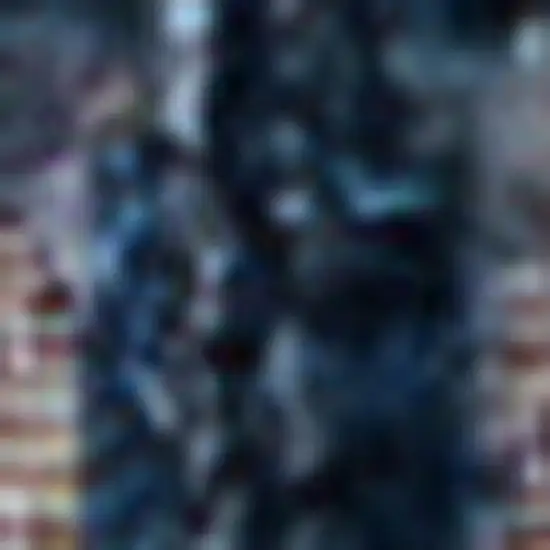 8' Brown Navy Blue And Ivory Floral Indoor Outdoor Runner Rug Photo 2