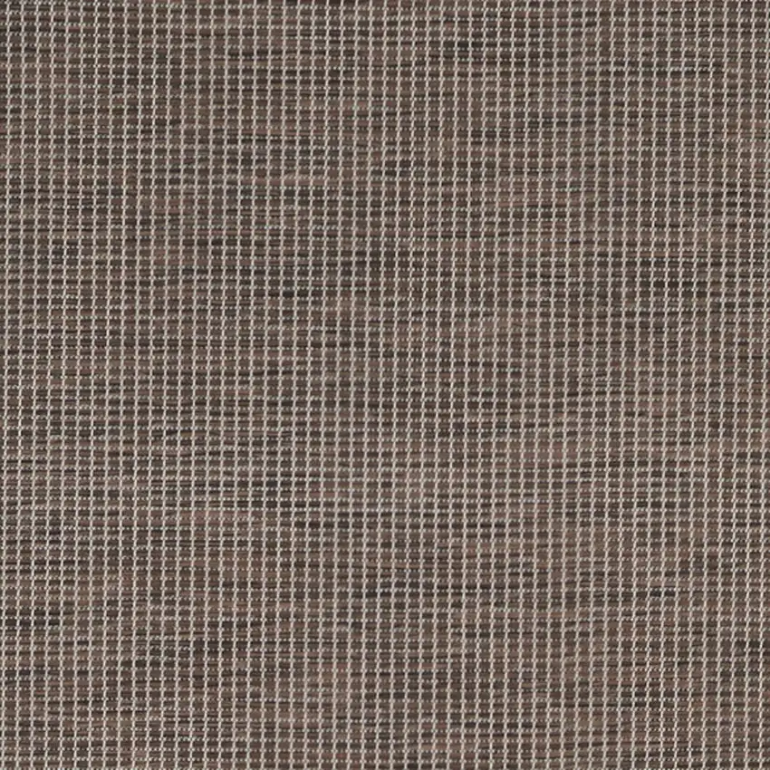 8' Brown Power Loom Runner Rug Photo 7