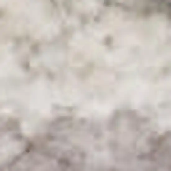 8' Brown and Blue Oriental Power Loom Distressed Runner Rug With Fringe Photo 4