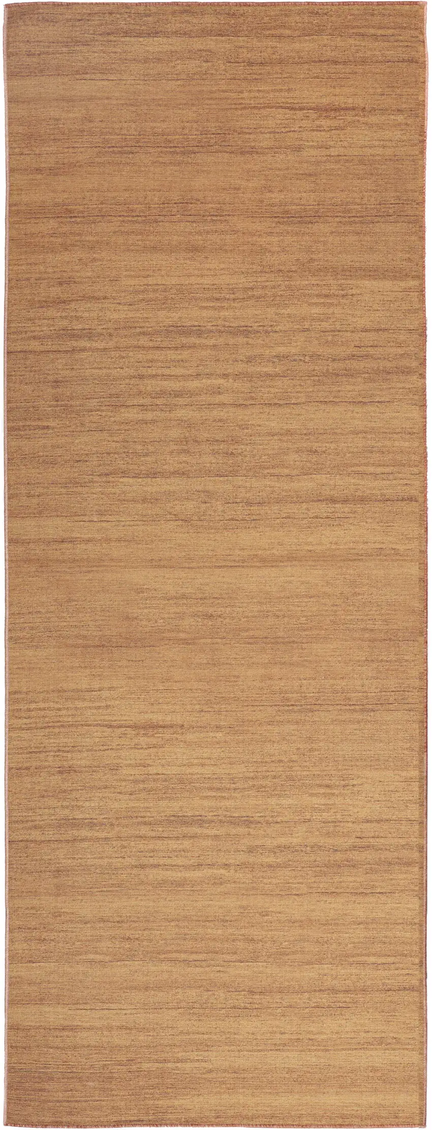 10' Copper Abstract Washable Runner Rug Photo 6