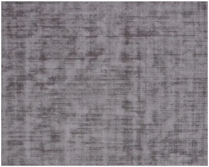 6' Dark Brown Round Hand Loomed Area Rug Photo 4