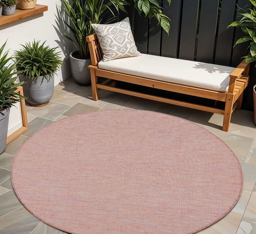 8' Rainbow Indoor Outdoor Area Rug Photo 1