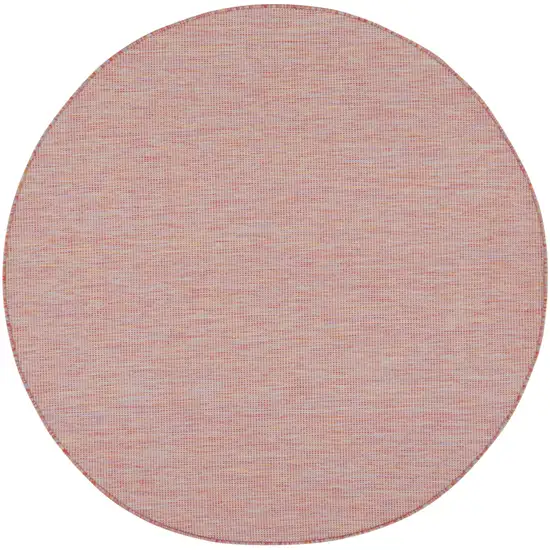 8' Rainbow Round Indoor Outdoor Area Rug Photo 3