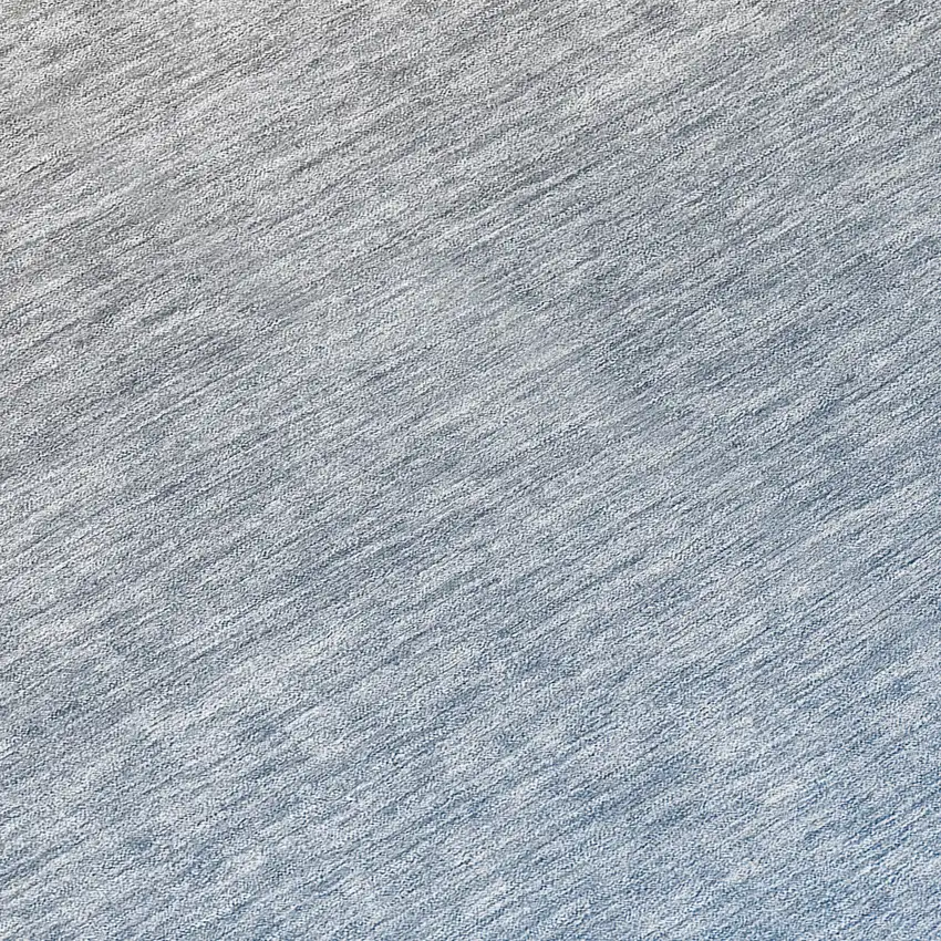 8' Denim Blue And Gray Round Ombre Washable Indoor Outdoor Area Rug Photo 8