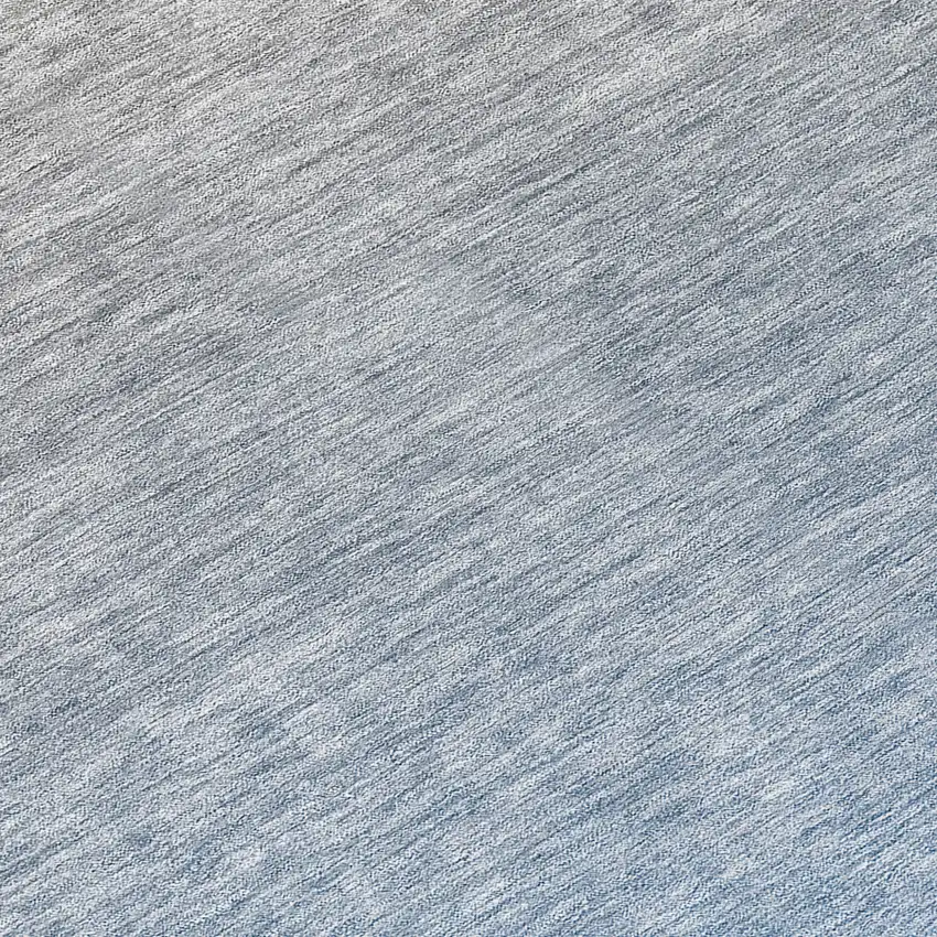 8' Denim Blue And Gray Round Ombre Washable Indoor Outdoor Area Rug Photo 8