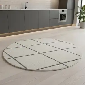 Photo of 5' Diamond Round Rug