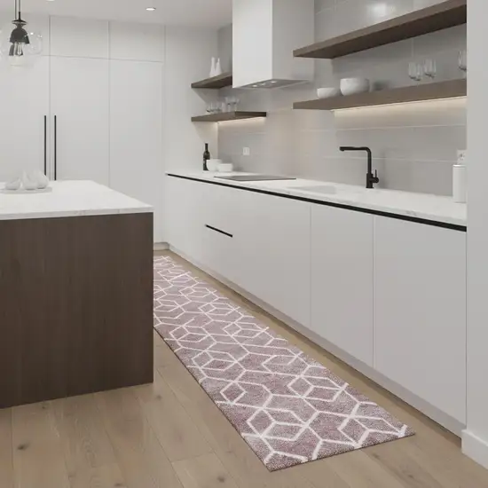 8' Diamond Runner Rug Photo 1