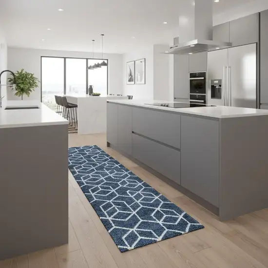 8' Diamond Runner Rug Photo 1